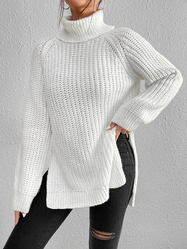 Rosa | Chunky Knit Turtleneck Sweater
