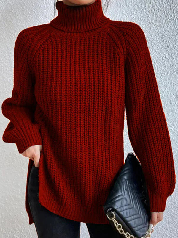 Rosa | Chunky Knit Turtleneck Sweater