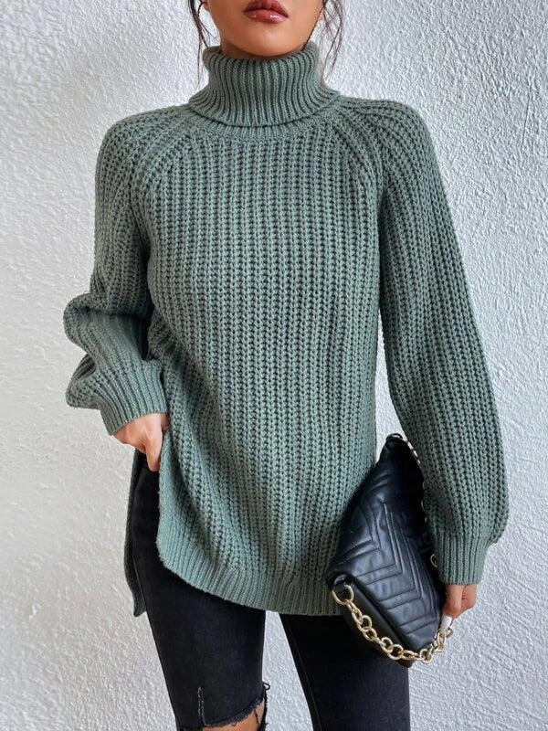 Rosa | Chunky Knit Turtleneck Sweater