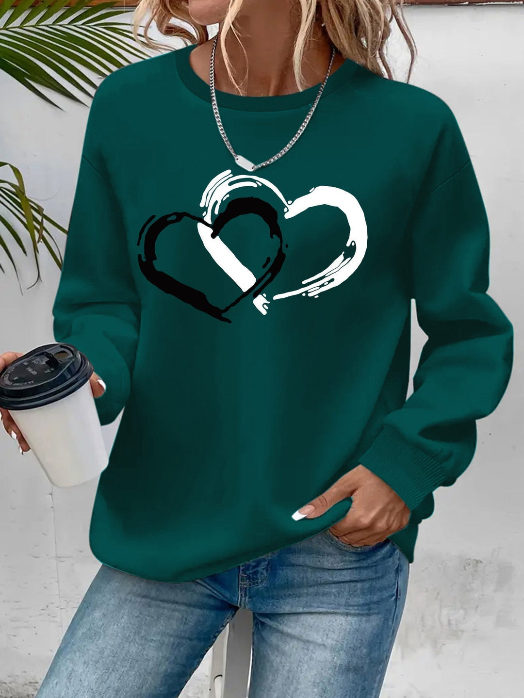 Sharyn | Elegant Heart Sweater