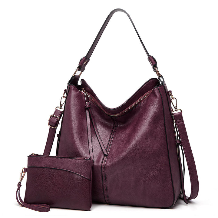 Luna™ - Elegant and spacious leather bag
