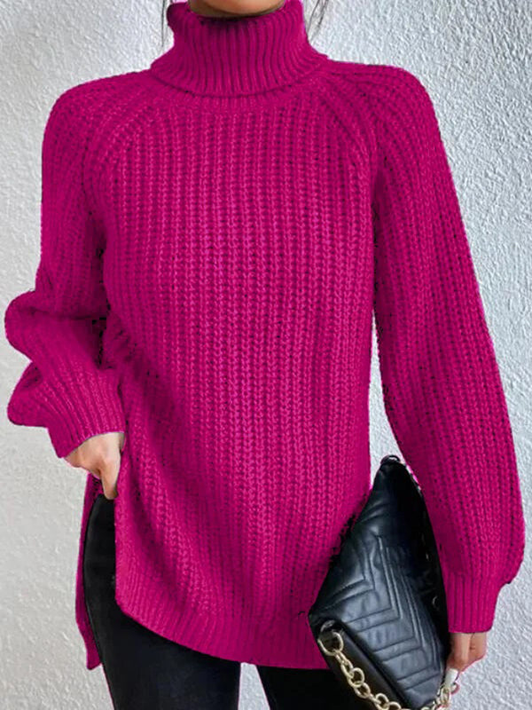 Rosa | Chunky Knit Turtleneck Sweater