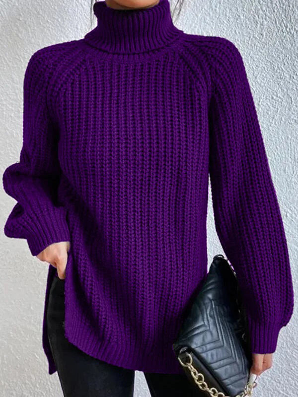 Rosa | Chunky Knit Turtleneck Sweater
