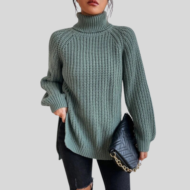 Rosa | Chunky Knit Turtleneck Sweater