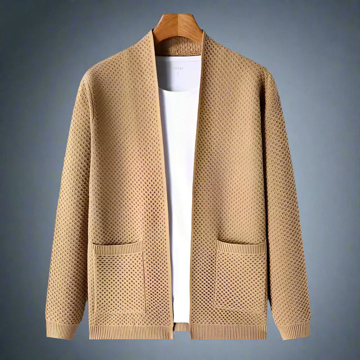 Manchester™ | Waffle-Knit Cardigan