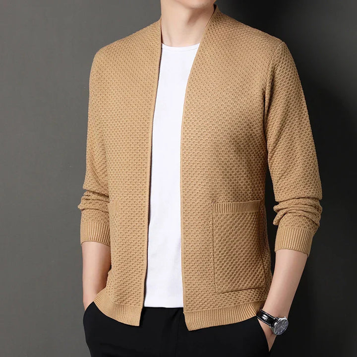 Manchester™ | Waffle-Knit Cardigan