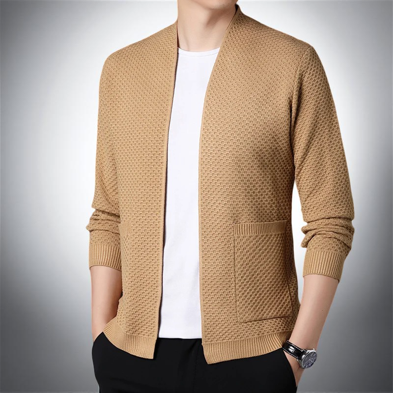 Manchester™ | Waffle-Knit Cardigan