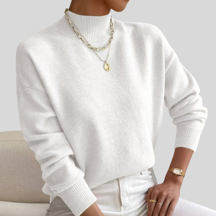 Sam | Classic High-Collar Sweater