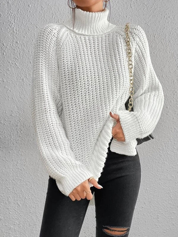 Rosa | Chunky Knit Turtleneck Sweater