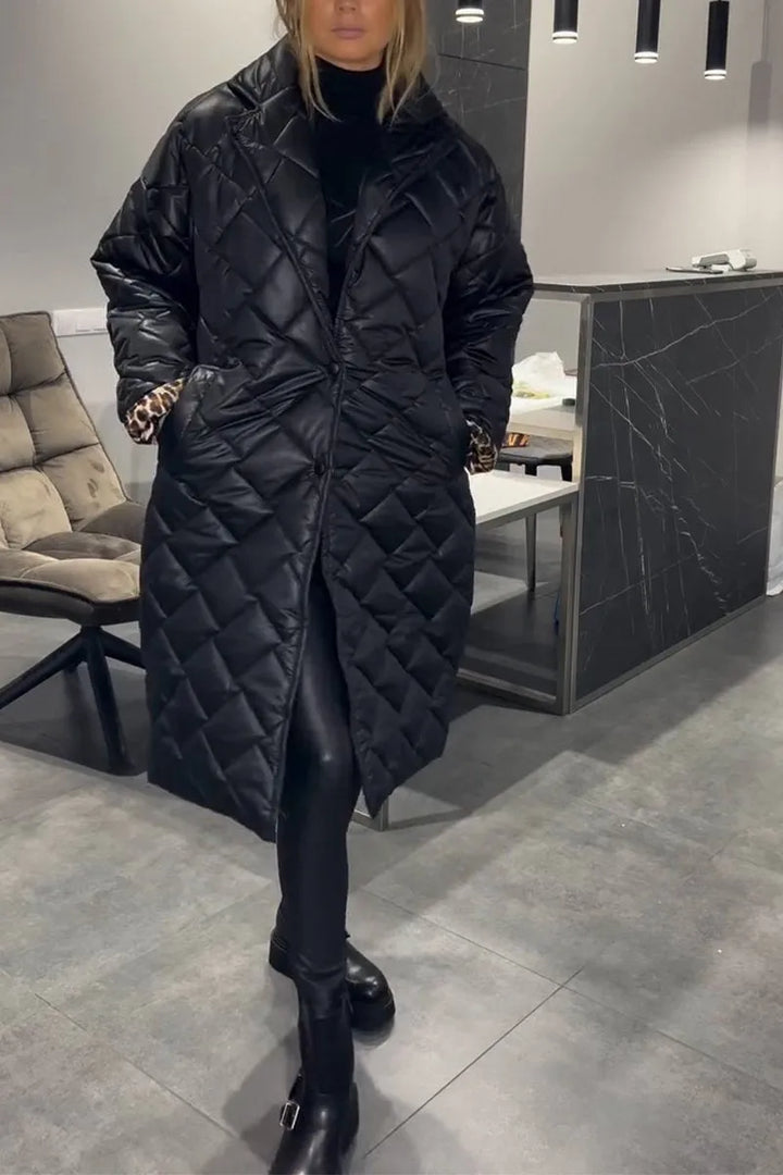 Eleanor | Quilted Mid Coat