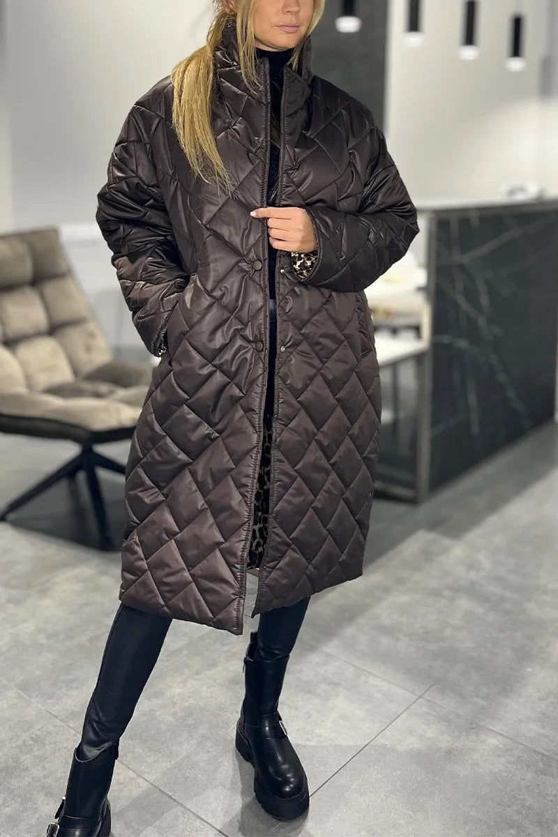 Eleanor | Quilted Mid Coat