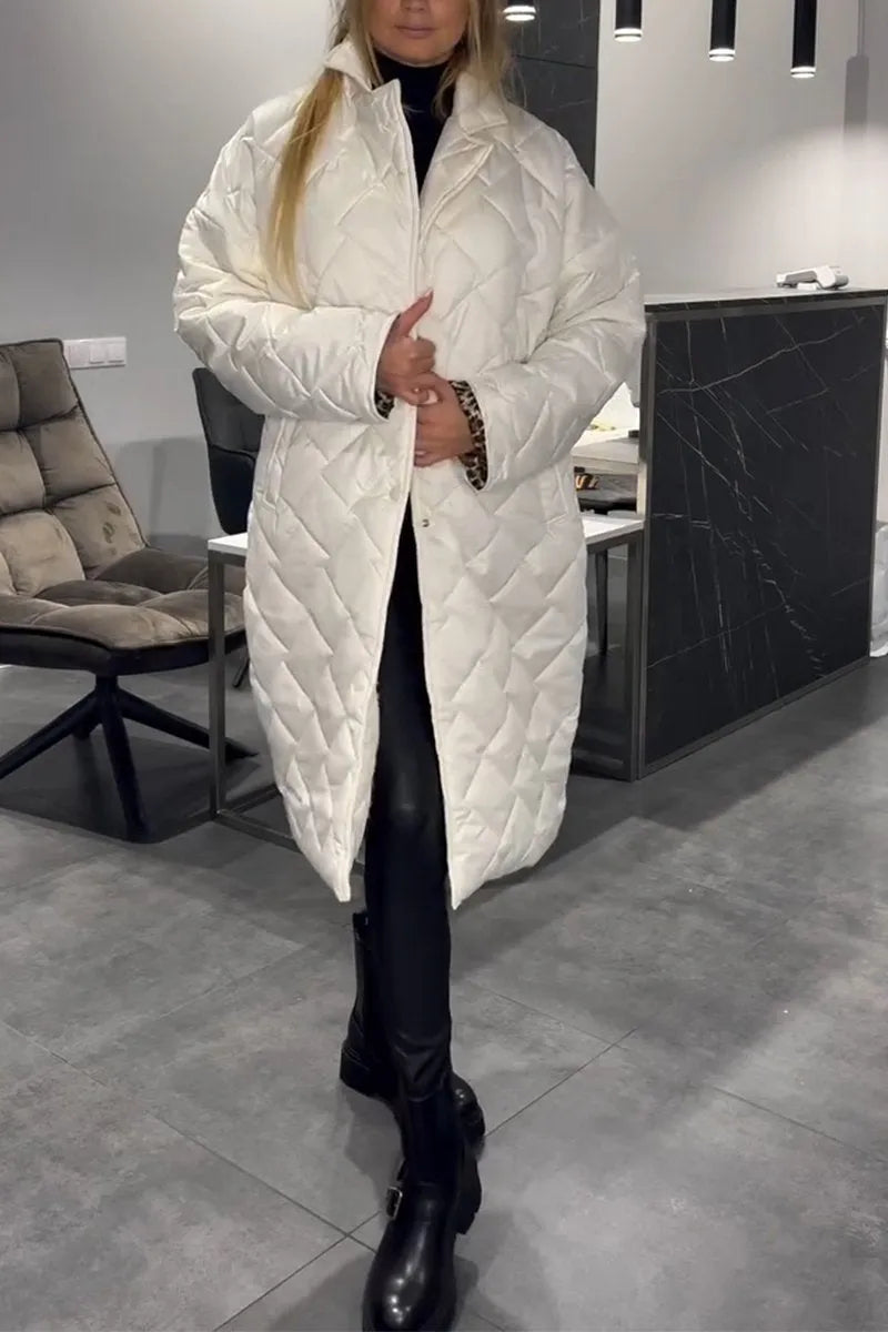 Eleanor | Quilted Mid Coat