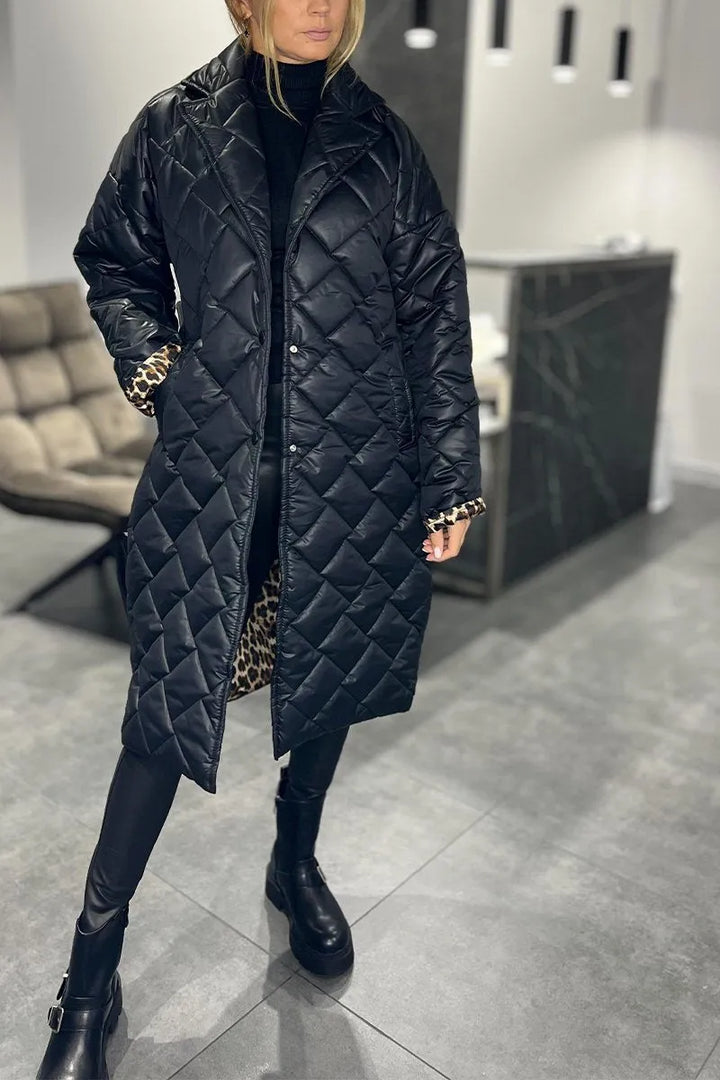 Eleanor | Quilted Mid Coat