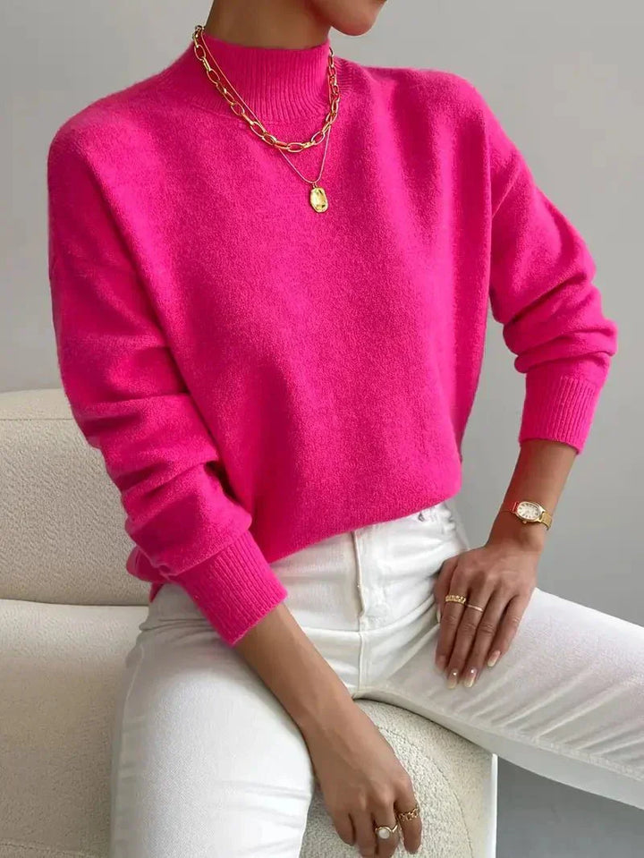 Sam | Classic High-Collar Sweater
