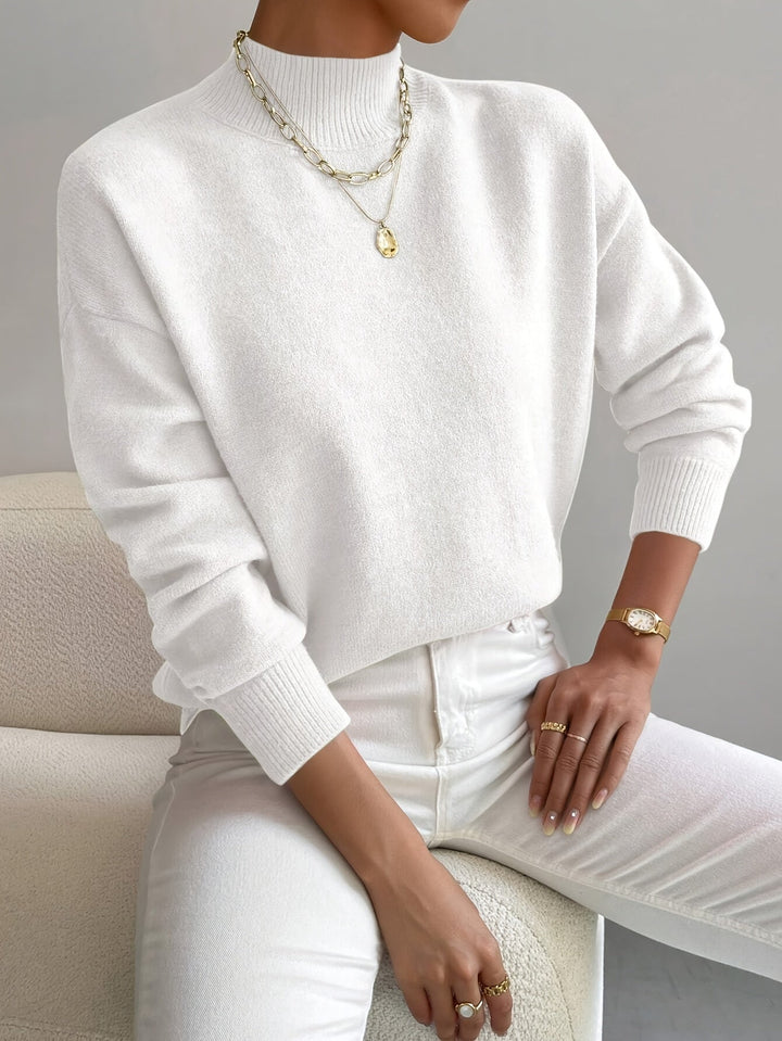 Sam | Classic High-Collar Sweater
