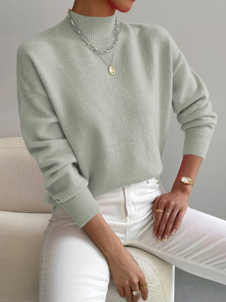 Sam | Classic High-Collar Sweater