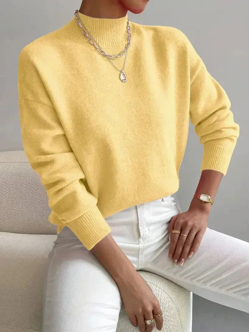 Sam | Classic High-Collar Sweater