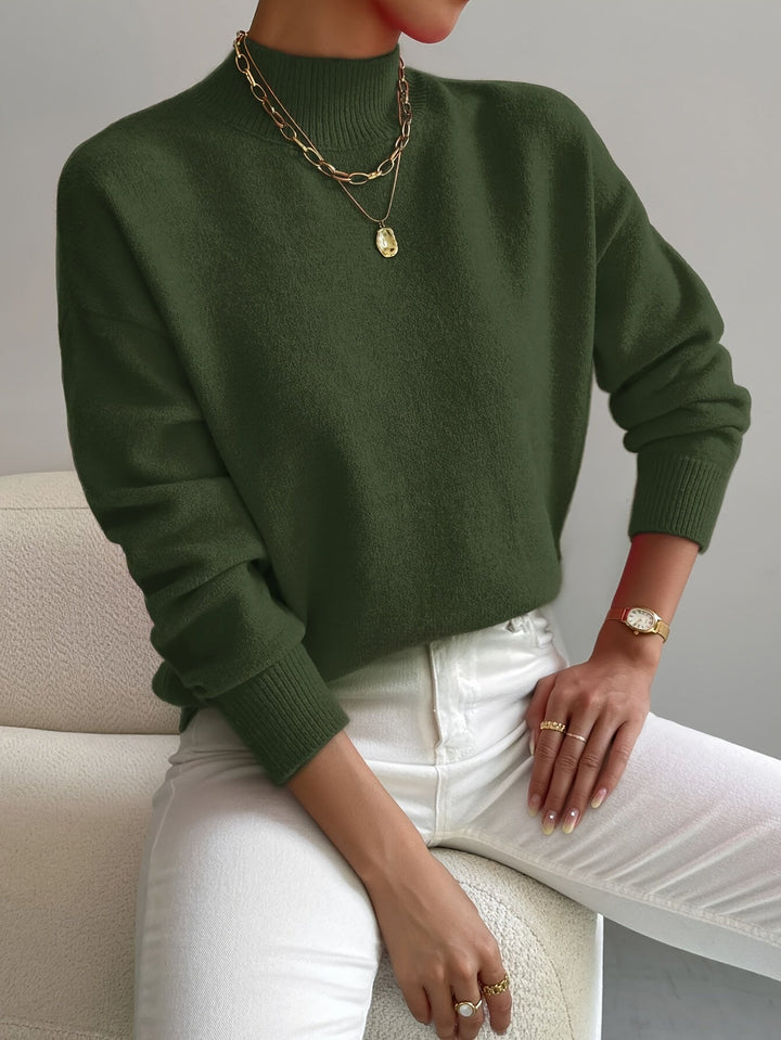 Sam | Classic High-Collar Sweater